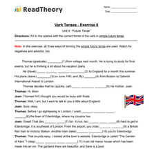 Verb Tenses - Future Tense - Exercise 8 - Review of the Simple Future Tense
