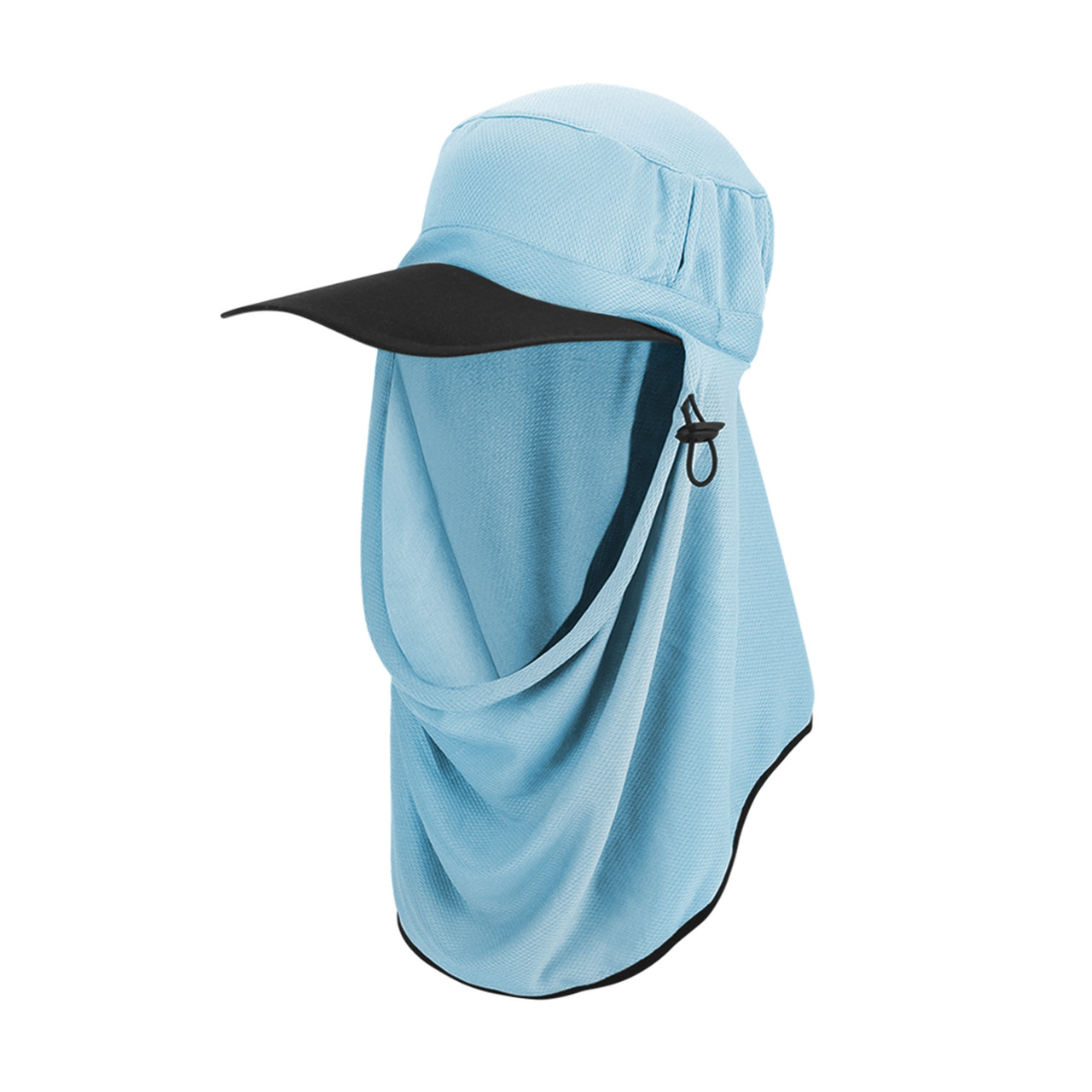Sun Protective Wide Brim Version Hat Neck Cover Hat Sun Hat Anti-UV Sum `