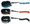 Choice of three colours