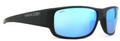 Vaikobi Sorrento Polarised Sunglasses - Black with Blue Tint