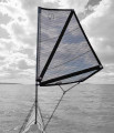Flat Earth Kayak Sails -  Trade Winds 100 (TW100)