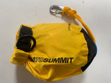 Yellow bag (1L) with standard snap hook
