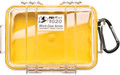 1020 MicroCase Yellow with clear lid