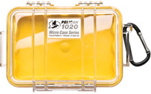 1020 MicroCase Yellow with clear lid