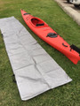 Silver polyweave showing comparison to a kayak