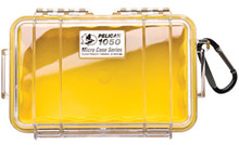 1050 MicroCase - yellow with clear lid