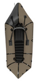 Kokopelli Nirvana Self-Bailing Packraft - Olive Green