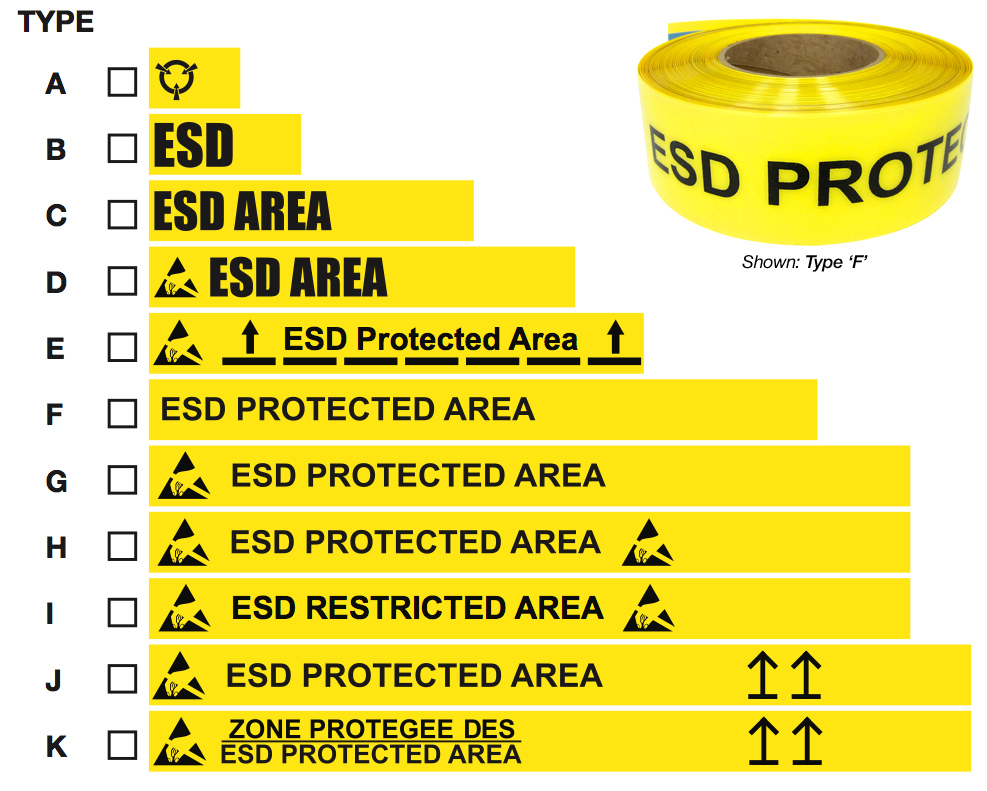 The Best Industrial ESD Floor Tape on the Market. Strong