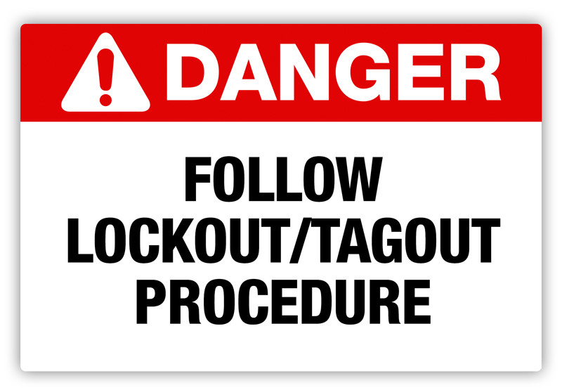 lock out tag out signs