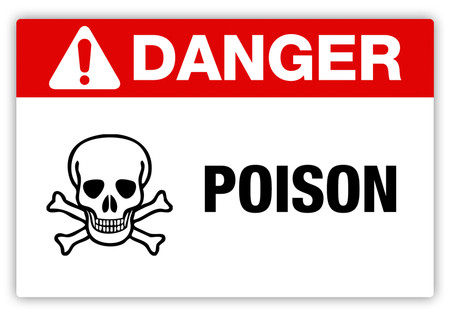 Danger - Poison Label | Creative Safety Supply