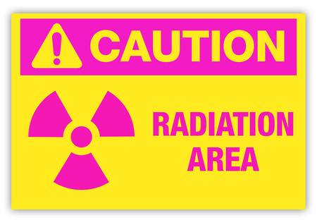 Caution Radiation Area Label Creative Safety Supply