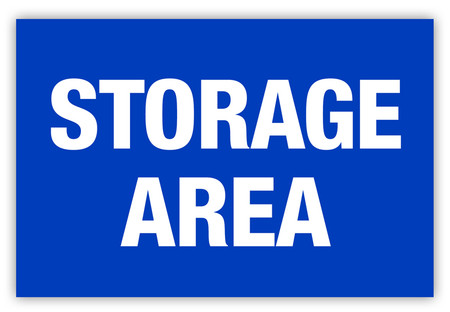 Storage Area Label | Creative Safety Supply