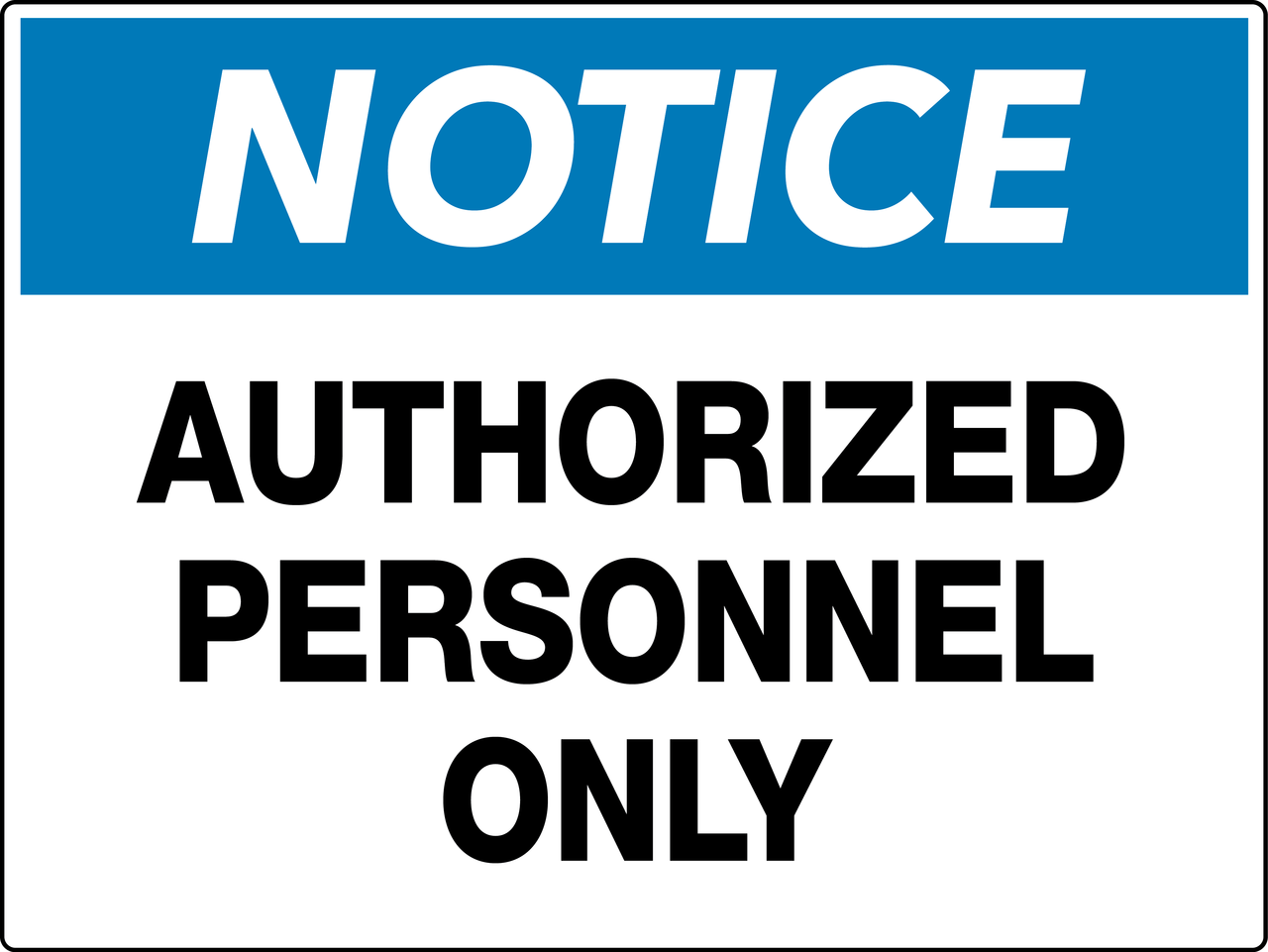 Authorized Personnel Meaning