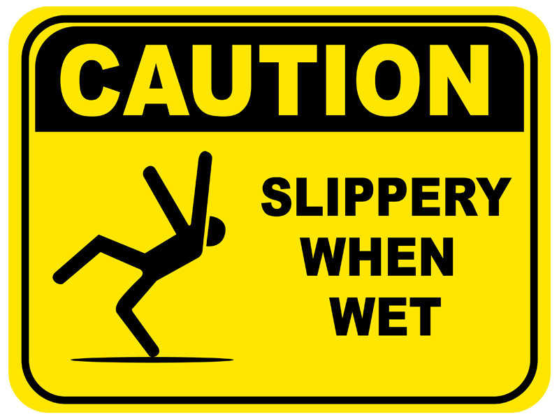 Slippery When Wet Floor Sign Creative Safety Supply 