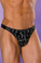 Allure Lingerie Leather Studded Vinyl Thong