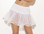 Elegant Moments Lace Trim Petticoat  - White