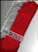 Elegant Moments Opera Length Satin Gloves - Red