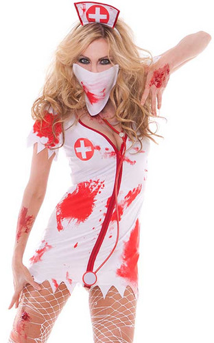 Elegant Moments 4Pc Bloodbath Betty Costume