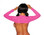 BodyZone Mesh Shrug - Neon Pink