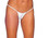 BodyZone V Front Thong - White