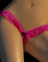 Fearless And Fun Lingerie Ruffle Micro Panty - Hot Pink