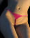 Fearless And Fun Lingerie Open Beaded Magenta G-String