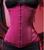 Timeless Trends Raspberry Satin Shimmer Under Bust Corset