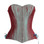 Timeless Trends Aqua Red Iridescent Corset