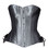 Timeless Trends Silver Iridescent Overbust 