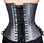 Timeless Trends Silver Iridescent Overbust 