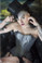 Timeless Trends Silver Iridescent Overbust 