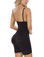 Moldeate Post-Surgical Open Bust Mid-Thigh Body Shaper - Black