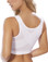 Moldeate Posture-Correcting  Post-Surgical Bra - White