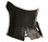 Timeless Trends Genuine Black Leather Overbust Corset