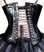 Timeless Trends Black Vinyl Corset 