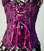 Timeless Trends Cosplay Purple Corset 