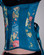 Timeless Trends Blue Floral Satin Corset