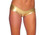 Bodyzone Foil Scrunch Back Super Micro Shorts - Gold