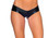 Bodyzone Foil Scrunch Back Super Micro Shorts - Black