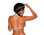 Bodyzone Foil Tri Top - Silver