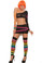 Elegant Moments Neon Stripes Leg Warmers