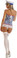 Daisy Corset 2Pc Pin-Up Sailor Girl Costume