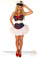 Daisy Corset 4Pc Sexy Marine Costume