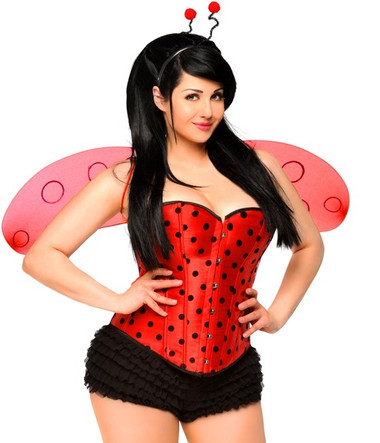Daisy Corset 5Pc Sexy Ladybug Costume