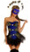 Daisy Corset 3Pc Sexy "Pretty Peacock" Costume