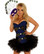 Daisy Corset 3Pc Sexy "Pretty Peacock" Costume