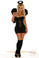Daisy Corset 4Pc Sexy" Dark Angel" Costume
