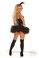 Daisy Corset 5 Pc Sexy "Tuxedo Bunny" Costume