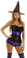 Daisy Corset 5Pc Sexy Witch Costume