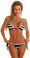 Daisy Corset Black Stripe Sailor Bikini